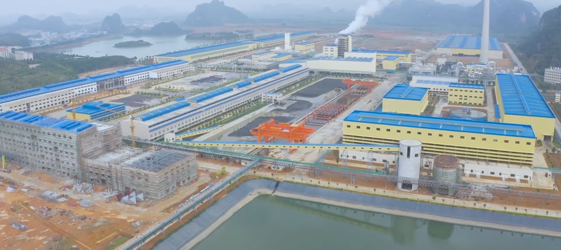 广西南国铜业有限责任公司A、B、C、D烟尘输送装置及溶剂输送装置